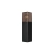 lampa ogrodowa LED 18W E27 IP44 czarna 30cm do ogrodu i altany