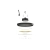 Lampa LED High Bay 100W 5000K IP65 do warsztatu i magazynu — zdjęcie 4
