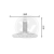 Lampa LED High Bay 150W 5000K IP65 do magazynu i hali — zdjęcie 7