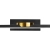 Kinkiet LED 12W 4000K IP44 czarny 60cm do wnętrz