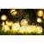 Girlanda LED solarna 20 LED 0,72W 2700K IP44 czarny kabel do ogrodu i altany
