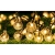 Girlanda LED solarna 40 LED 2,88W 3000K IP44 czarny przewód do ogrodu i altany