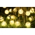 Girlanda LED solarna 40 LED 2,88W 3000K IP44 czarny przewód do ogrodu i altany