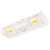 Lampa podszafkowa LED 2x0.5W 4000K IP20 biała z czujnikiem ruchu 162x50x22mm