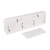 Lampa podszafkowa LED 2x0.5W 4000K IP20 biała z czujnikiem ruchu 162x50x22mm