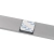 Lampa podszafkowa LED 2W 4500K IP20 srebrna z czujnikiem ruchu USB 30cm