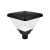 Lampa LED parkowa 50W E27 czarna IP65 do ogrodu i podjazdu