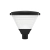 Lampa LED parkowa 50W E27 czarna IP65 do ogrodu i podjazdu