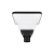 Lampa LED parkowa 50W E27 czarna IP65 do ogrodu i podjazdu