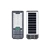 Lampa LED solarna 200W 6000K IP65 szara do podjazdu i parkingu