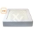 Panel LED natynkowy 12W 2700K ciepły biały 162x162x27mm