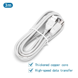 Kabel do drukarki USB 2.0 AM-BM 3 m szary