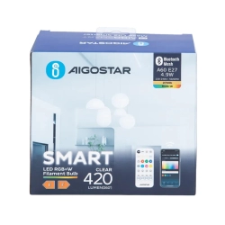 2 x Inteligentna żarówka Bluetooth Mesh A60 E27 4.9W RGBW