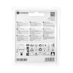 Zielona żarówka diodowa LED mała kulka G45 green E14 4W