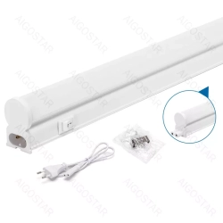 Świetlówka LED T5 9W 6500K 0,6 m biała zimna oprawa kompaktowa lampa - zdjęcie 1