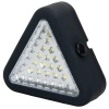 Lampka robocza i ostrzegawcza 15/24 LED trójkąt z hakiem i magnesem