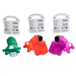 Motocykl dla psa gryzak z piszczkiem zabawka do rzucania z winylu