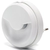 Lampka nocna LED z wyłącznikiem i czujnikiem nocy 0.5W 6500K 25lm IP20