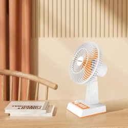Mały wentylator biurkowy USB 3 prędkości, wydajny i cichy do użytku