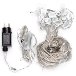 Inteligentne kurtyny świetlne, 5+1x1 m, RGBIC 400led