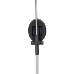 Lampka ogrodowa solarna wbijana światłowód RGB