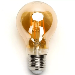 Żarówka LED 16W/230V Filament A60 E27 barwa bursztynowa 1760lm