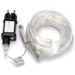 Wąż led 5mb kolorowy 100 led RGBY Φ10mm z zasilaczem 8 funkcji