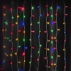 Kurtyna świetlna 0.9x1.8m 180 led RGBY na 10 paskach z zasilaczem Kurtyna świetlna 0.9x1.8m 180 led RGBY na 10 paskach z zasilaczem