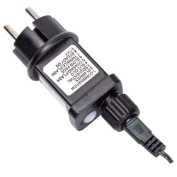 Wąż led 10mb sznur 200 led ciepłych led Φ10mm z zasilaczem 8 funkcji