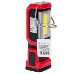 Latarka lampka 200 lm COB o mocy 3W na 3xAA przenośna lampa robocza