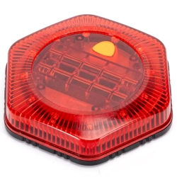 Lampka robocza i ostrzegawcza komplet 2 lampek magnesem na baterie AAA