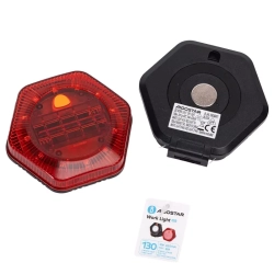 Lampka robocza i ostrzegawcza komplet 2 lampek magnesem na baterie AAA