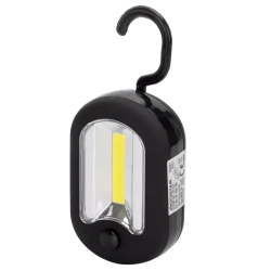 Lampa robocza 2in1 160lm LED kompaktowa magnetyczna z hakiem na 3xAAA - zdjęcie 1