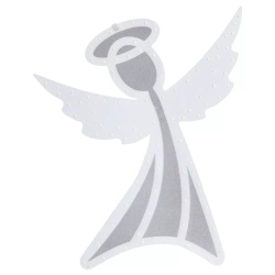 Zawieszka Aniołek led z pozytywką i pilotem na baterie 3xAA