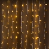 Kurtyna świetlna 0.9x1.8m 180 ciepłych led na 10 paskach z zasilaczem Kurtyna świetlna 0.9x1.8m 180 ciepłych led na 10 paskach z zasilaczem