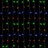 Zewnętrzna Kurtyna 1.5x1.8m 288 lampek led RGBY w 16 soplach