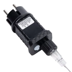 Zewnętrzna Kurtyna 0.9x1.8m 180 LED w 10 soplach Zimna