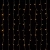 Zewnętrzna Kurtyna świetlna 0.9x1.2m 120 ciepłych led na 10 paskach
