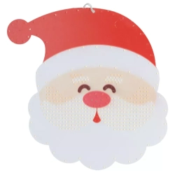 Mikołaj led świecąca zawieszka z pozytywką i pilotem na baterie 3xAA