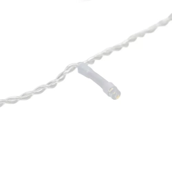 Sznur 15m 300 lampek choinkowych led RGBY Ip44 z zasilaczem 8 trybów - zdjęcie 2