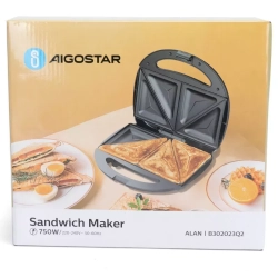Opiekacz do kanapek ALAN toster o mocy 750W nieprzywierające płyty