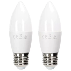 Żarówka LED 11W 4000K 1060lm świecowa C37 E27 2szt neutralne