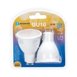 Żarówka 12W GU-10 915lm biała ciepła fi50x80mm kąt 100° opak. 2 szt.