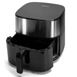 Frytkownica beztłuszczowa Ava Pro 2000W AIR Fryer 8L czarna z oknem