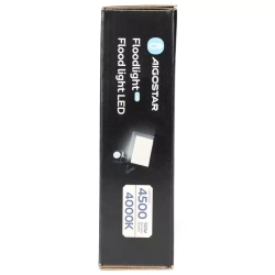 Naświetlacz 50W 4500lm halogen LED z czujnikiem PIR 4K neutralny IP65