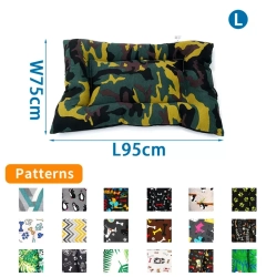 Przytulna poduszka rozmiar L 95x75cm ze wzorem dla zwierząt - zdjęcie 1