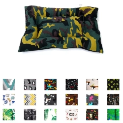 Przytulna poduszka rozmiar L 95x75cm ze wzorem dla zwierząt