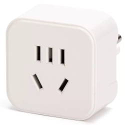 Adapter podróżny z wtyczką europejską i Chińskim gniazdkiem — zdjęcie 2