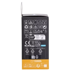 Żarówka LED A60 E27 10W RGB+3000K 950lm kolorowa i ciepła z pilotem IR — zdjęcie 7