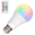 Żarówka LED A60 E27 10W RGB + 3000K 950lm z pilotem IR